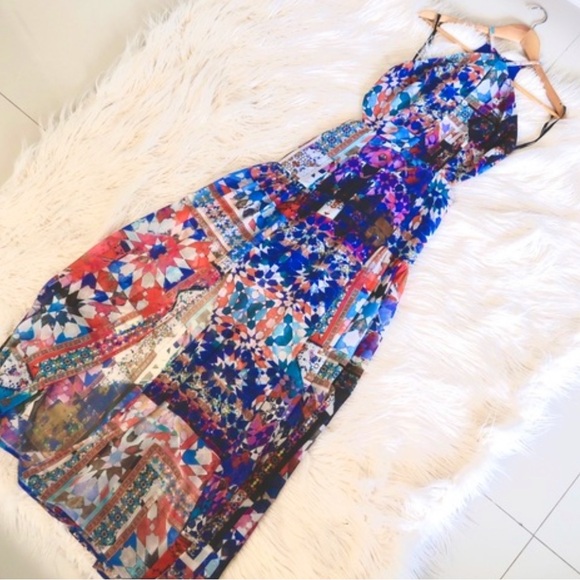 NWOT Marciano Kaleidoscope Dress - Size 6 - Picture 3 of 4